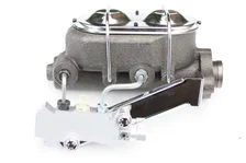 Front Manual 2" Drop Spindle Kit with Plain Rotors and Zinc Plated Calipers image 3
