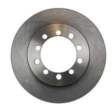Front Spindle Kit with Plain Rotors and Zinc Plated Calipers for Ford Bronco image 6
