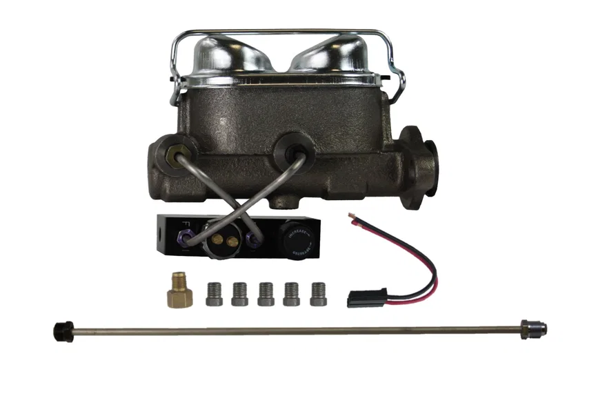 Manual Hydraulic Kit with pre-bent lines and adjustable combination valve