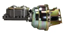 8 inch dual power booster, 1 inch bore master adjustable valve (Zinc) image 2