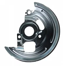 Manual Front Kit with Plain Rotors and Zinc Plated Calipers image 4