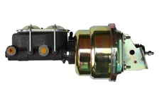 7 inch dual power booster, 1-1/8 inch bore master (Zinc) image 1
