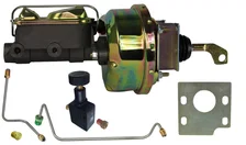 Power Hydraulic Kit with pre-bent lines and adjustable valve for Ford Mustang image 1