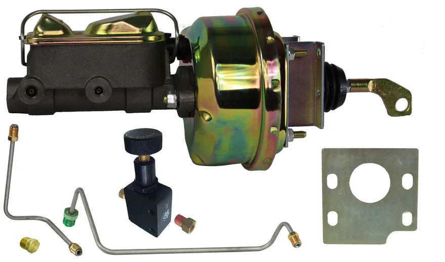 Power Hydraulic Kit with pre-bent lines and adjustable valve for Ford Mustang