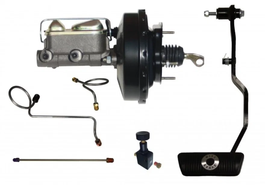 Power Hydraulic Kit with pre-bent lines adjustable valve and pedal