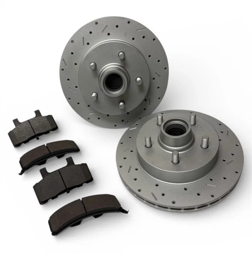 Front MaxGrip XDS Rotor and Pad Kit