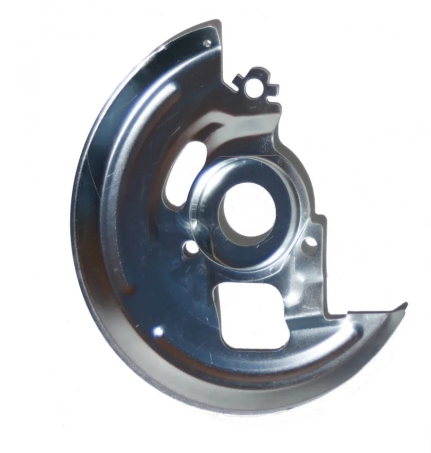 Disc brake dust shield left front