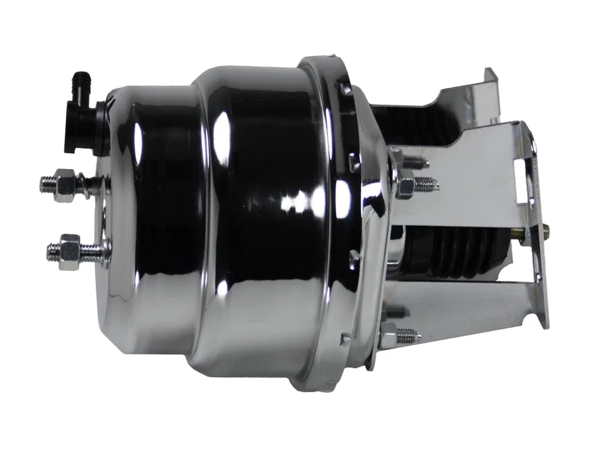 7 inch dual power brake booster with bracket (Chrome) for Chevrolet