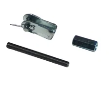 9 inch power booster, 1-1/8 inch bore flat top master (Chrome) image 3