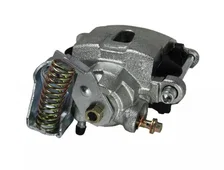 Rear Disc Brake Kit  with Drilled Rotors and Zinc Plated Calipers image 5