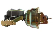 Power Front Kit with Plain Rotors and Zinc Plated Calipers image 2