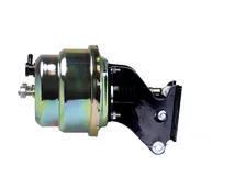 7 inch dual power booster, 1-1/8 inch bore master disc/disc (Zinc) image 2