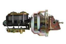 Power booster kit 8 inch dual booster 1-1/8 inch bore master disc/drum (Zinc) image 3