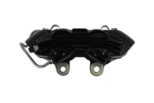Manual Front Kit with Drilled Rotors and Black Powder Coated Calipers image 3