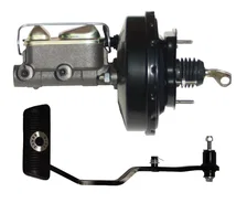 9 inch power booster, 1 inch bore master cylinder, automatic brake pedal image 1