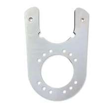Rear Disc Brake Kit  with Plain Rotors and Zinc Plated Calipers image 6