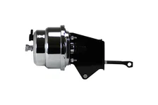 7 inch dual power brake booster with bracket (Chrome) for Jeep image 1
