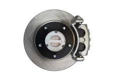 Front Spindle Kit with Plain Rotors and Zinc Plated Calipers for Ford Bronco image 2