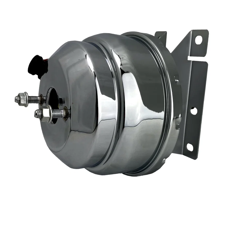 Power booster kit 8 inch dual booster (Chrome)