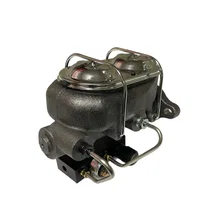 9 inch power booster, 1-1/8 inch bore master adjustable combo valve (Chrome) image 4