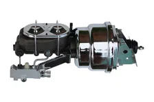 Front Power 2" Drop Spindle Kit with Plain Rotors and Zinc Plated Calipers image 3