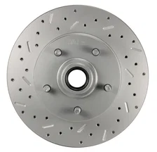 Spindle Kit with Drilled Rotors and Anodized Calipers image 6