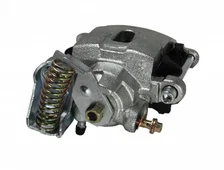 Rear Disc Brake Kit  with Plain Rotors and Zinc Plated Calipers image 5