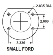 Rear Disc Brake Kit  with Drilled Rotors and Red Powder Coated Calipers image 2