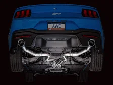 Track Edition Exhaust for S650 Ford Mustang GT Fastback - Dual Chrome Silver Tips image 6