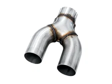 Track Edition Exhaust for 10th Gen Civic Si Coupe / Sedan (includes Front Pipe) - Dual Chrome Silver Tips image 7