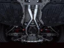 SwitchPath Catback Exhaust for BMW G8X M3/M4 - 4.5" Diamond Black Tips image 8