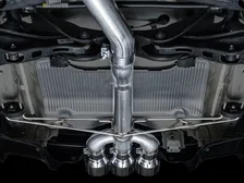 Track Edition Exhaust for DE5 Integra Type-S - Triple Chrome Silver Tips image 6