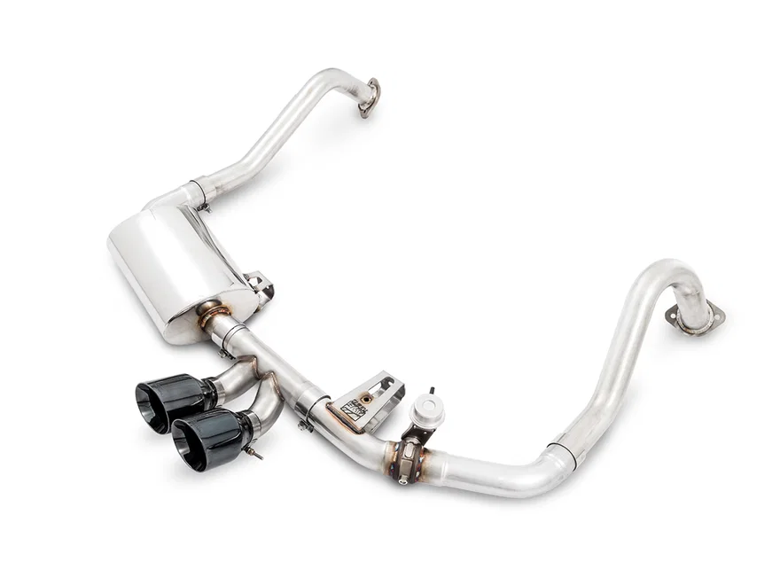 SwitchPath™ Exhaust for Porsche 718 Boxster / Cayman (PSE Only) - Diamond Black Tips