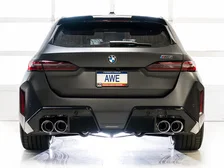 Track Edition Catback Exhaust for BMW G90/G99 M5 - 4.5" Chrome Silver Tips image 11