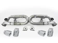 SwitchPath™ Exhaust for Porsche 991 - Non-PSE cars - Chrome Silver Tips image 1