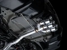 Track Edition Exhaust for DE5 Integra Type-S - Triple Chrome Silver Tips image 5