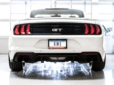 SwitchPath™ Cat-back Exhaust for '18-'23 S550 Mustang GT - Quad Diamond Black Tips image 11