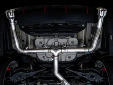 Track Edition Exhaust for Elantra N - Chrome Silver Tips image 6