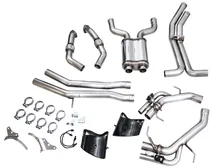 SwitchPath™ Exhaust for C8 Audi RS 6/RS 7 - Diamond Black RS-style Tips image 9