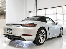 SwitchPath™ Exhaust for Porsche 718 Boxster / Cayman (PSE Only) - Diamond Black Tips image 3