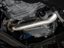 Track Edition Exhaust for FL5 Civic Type R - Triple Chrome Silver Tips image 14