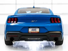 Track Edition Exhaust for S650 Ford Mustang GT Fastback - Dual Diamond Black Tips image 7