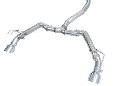 Track Edition Exhaust for FE1 Civic Si/DE4 Acura Integra - 5” Chrome Silver Tips image 2
