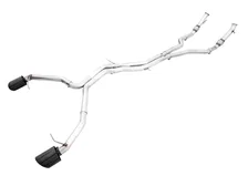 Track Edition Exhaust for Audi B9 RS 5 Sportback - Diamond Black RS-style Tips image 1