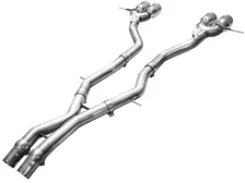 Track Edition Exhaust for BMW G87 M2 - 4.5" Chrome Silver Tips image 2