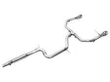 Track Edition Exhaust for MK7.5 GLI - Chrome Silver Tips for Volkswagen Jetta image 3