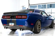 Track Edition Exhaust for 17+ Challenger 5.7 - Chrome Silver Quad Tips image 7