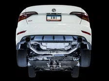 Track Edition Exhaust - Resonated - for MK7 Jetta GLI w/ High Flow Downpipe (not included) - Chrome Silver Tips image 7
