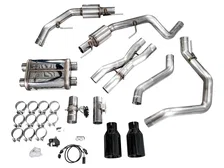 SwitchPath™ Exhaust for Gen 3 Raptor R - Diamond Black Tips for Ford F-150 image 5