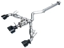 Track Edition Exhaust for GR Corolla - Diamond Black Tips image 1